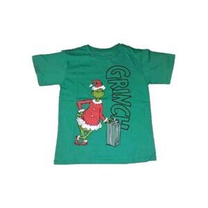 The Grinch Boys' Small Short Sleeve T-Shirt Green